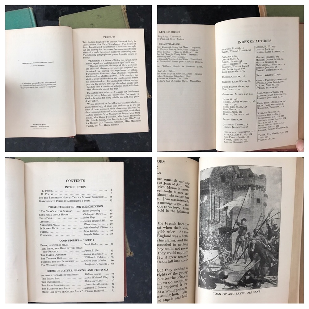 Antique Book The Treasure Chest of Literature 1929 - Picture 8 of 8